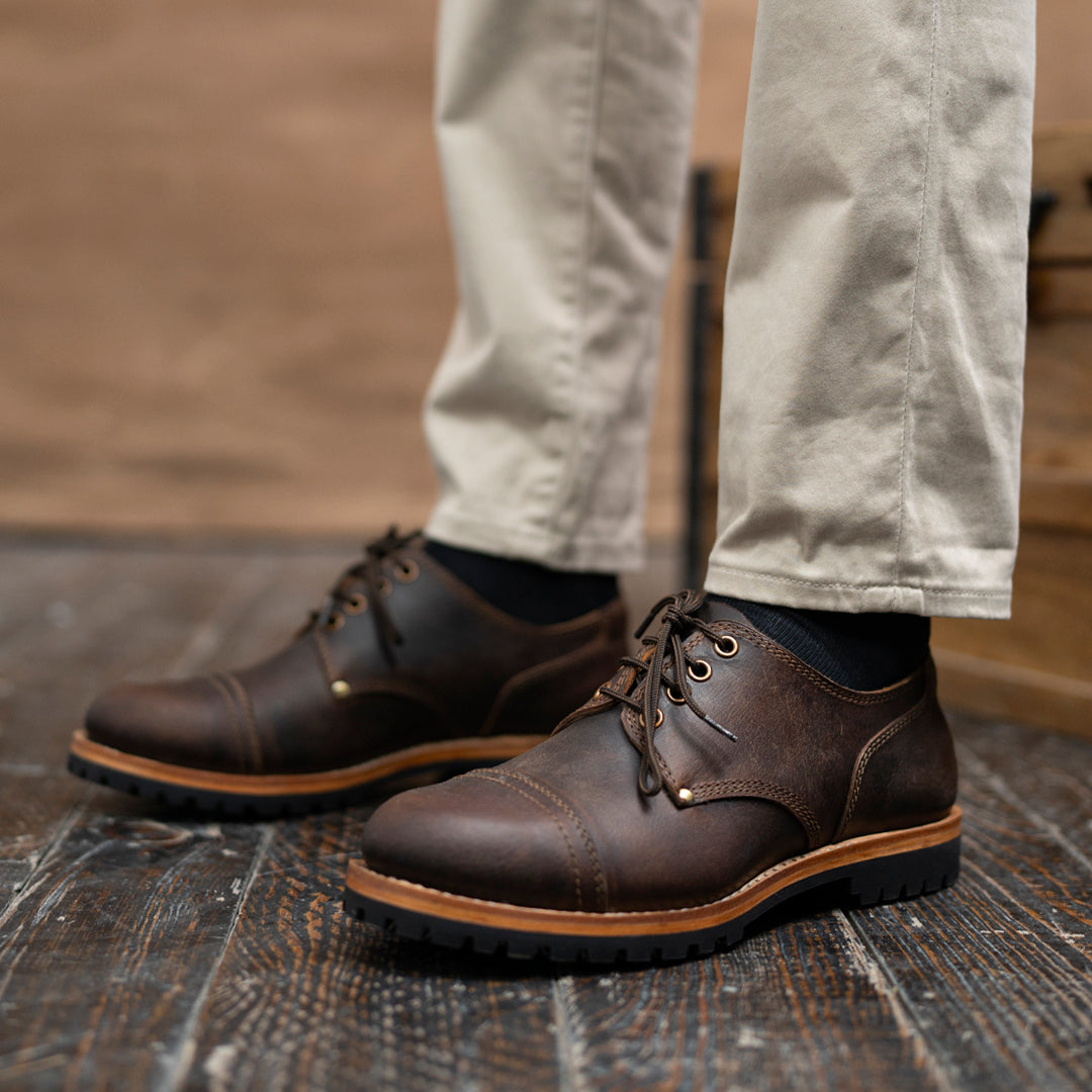 Marshal Shoes (Vintage Brown) Goodyear Welted