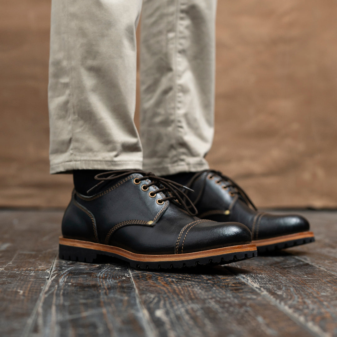 Marshal Shoes (Raven Black) Goodyear Welted