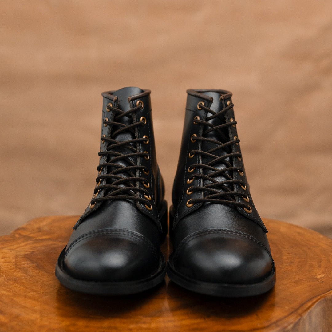 Aspen Boots 6" (Raven Black) Goodyear Welted