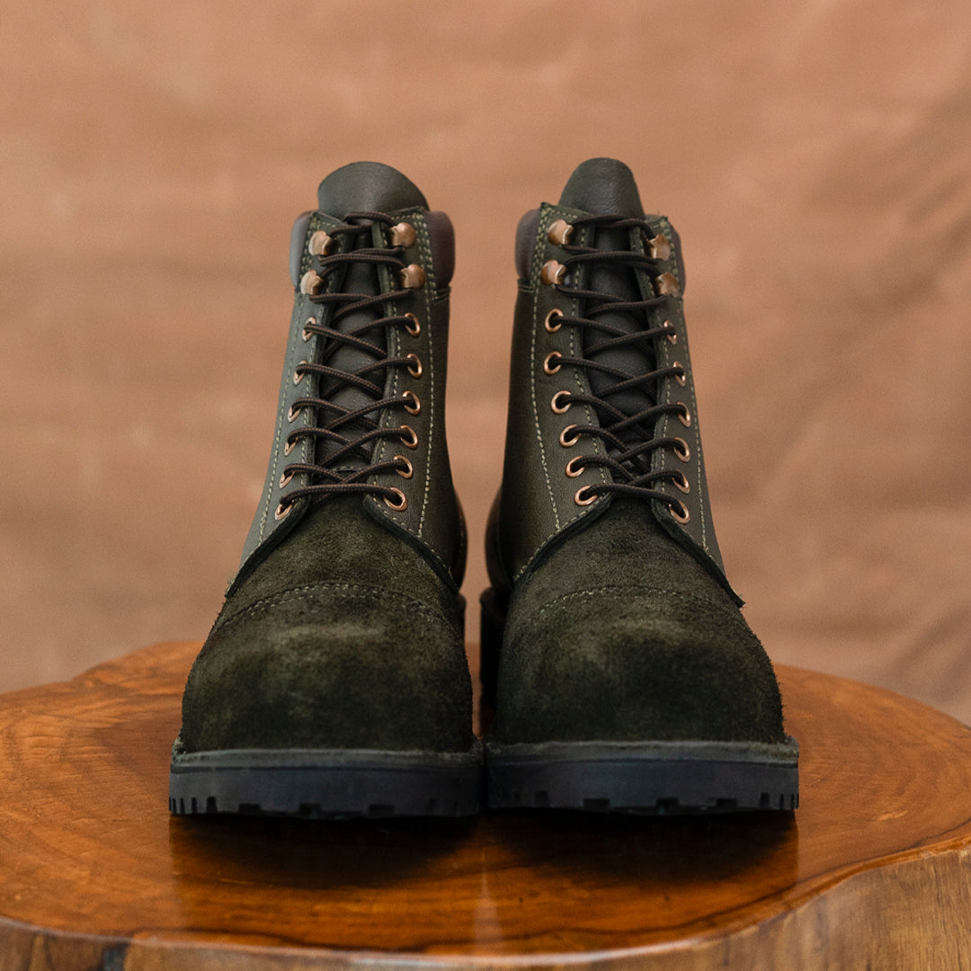 Himalayan Trailmaster Boots 6" (Grizzly Green) Water Repellent
