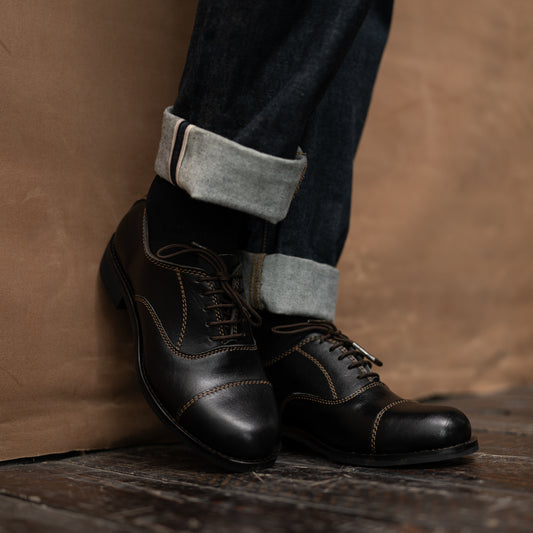 Duty Shoe (Raven Black) Goodyear Welted