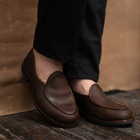 Belgian Loafers (Vintage Brown) Goodyear Welted