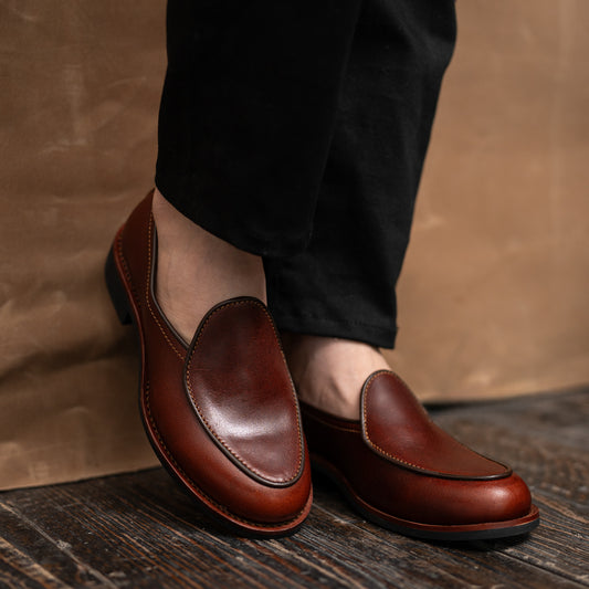 Belgian Loafers (Saddle Tan) Goodyear Welted