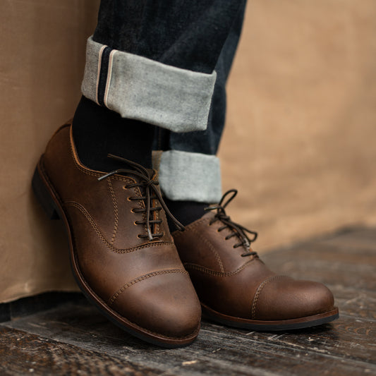Duty Shoe (Vintage Brown) Goodyear Welted