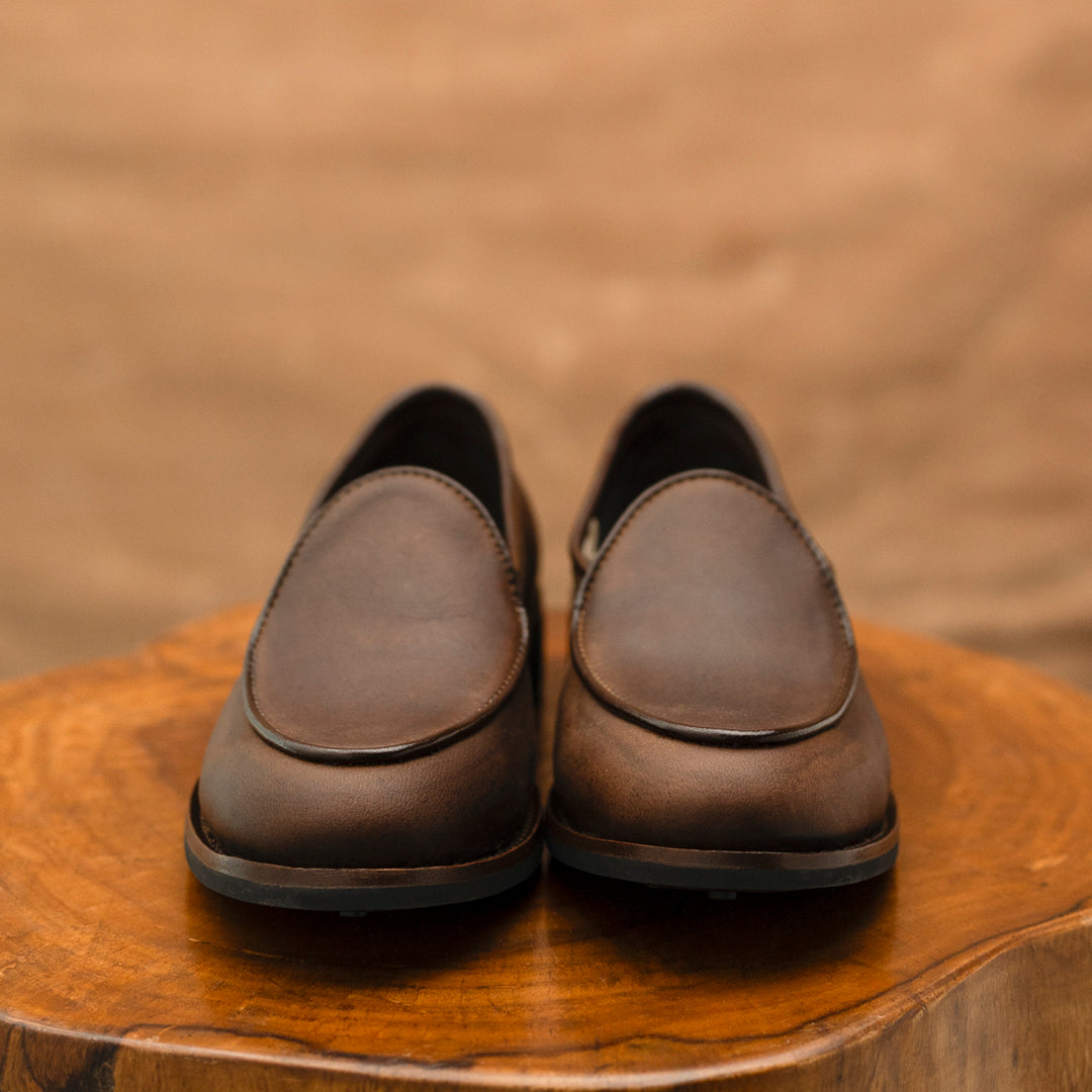 Belgian Loafers (Vintage Brown) Goodyear Welted