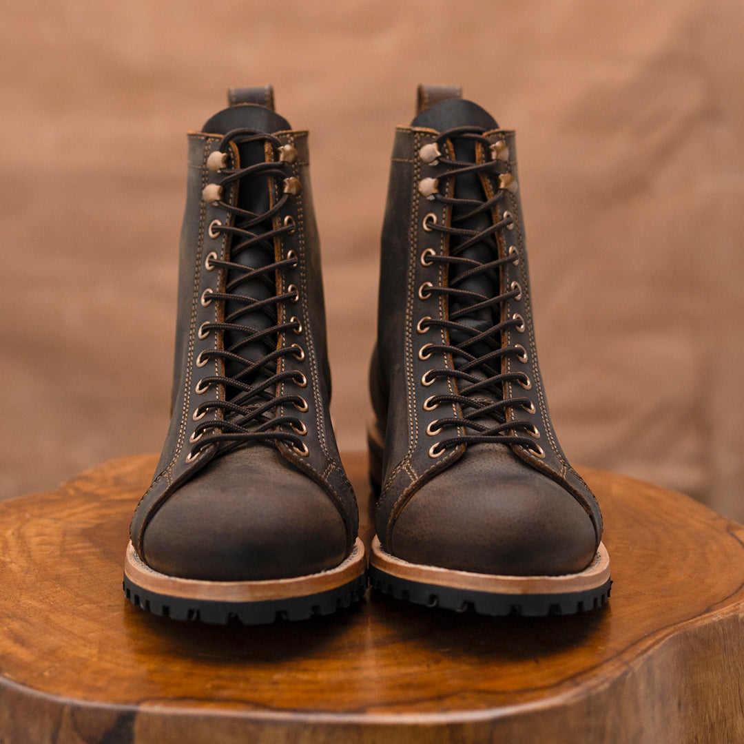 Monkey Explorer Boots 6" (Vintage Brown) Goodyear Welted