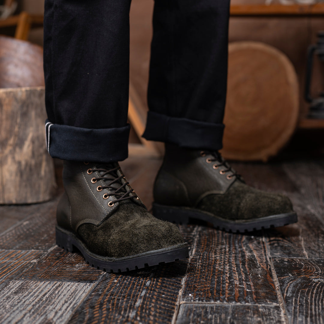 Himalayan Trailmaster Boots 6" (Grizzly Green) Water Repellent