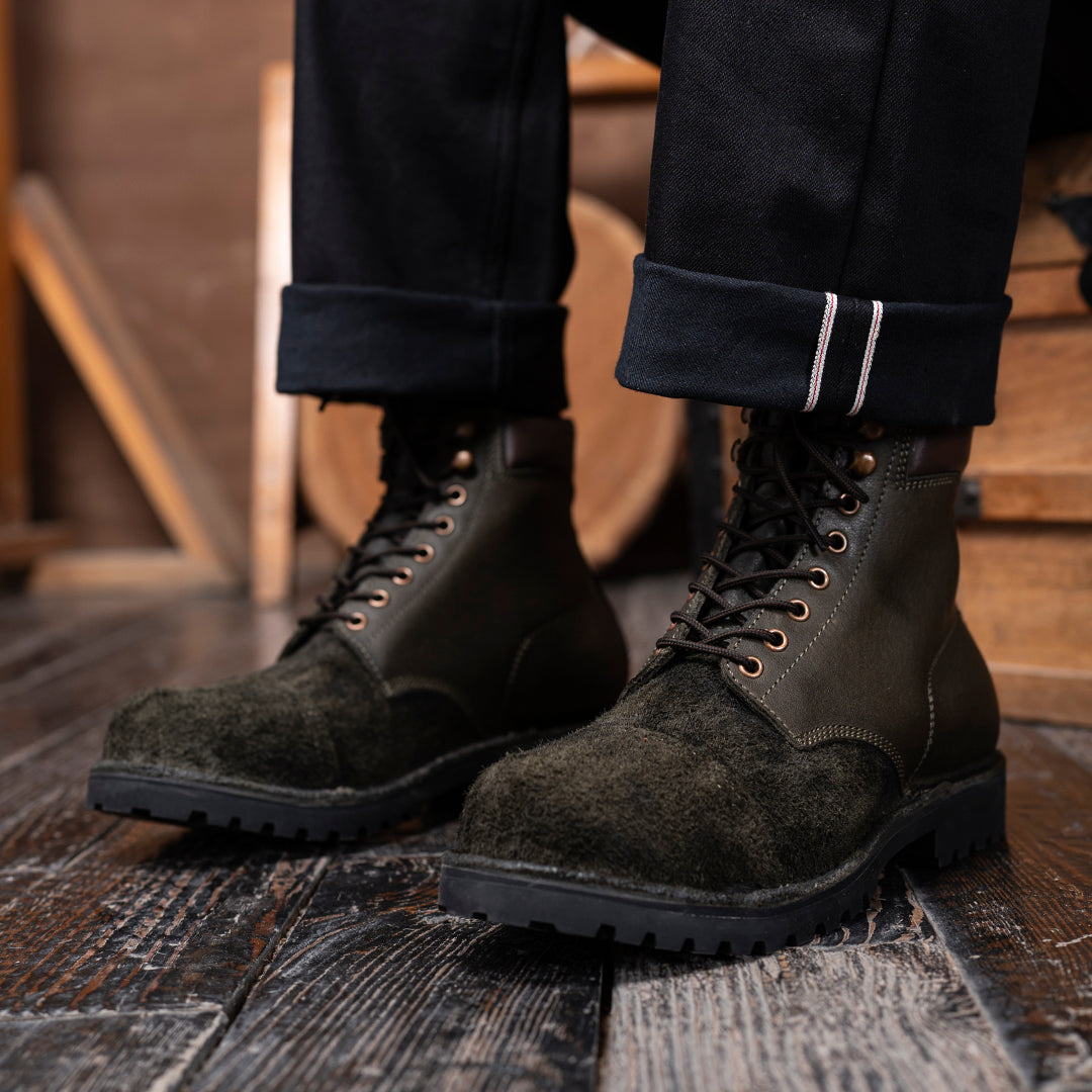 Himalayan Trailmaster Boots 6" (Grizzly Green) Water Repellent