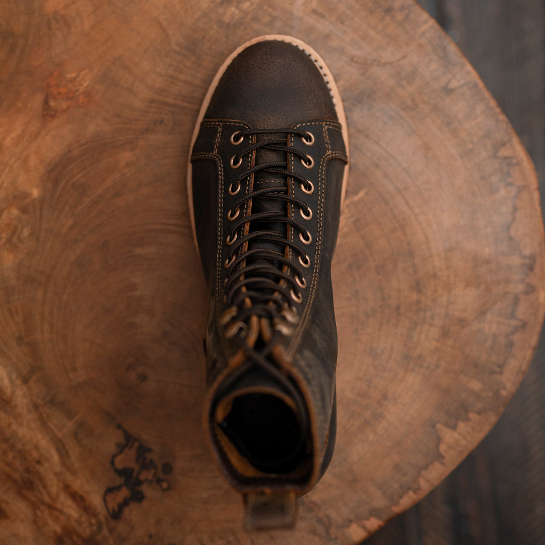 Monkey Explorer Boots 6" (Vintage Brown) Goodyear Welted