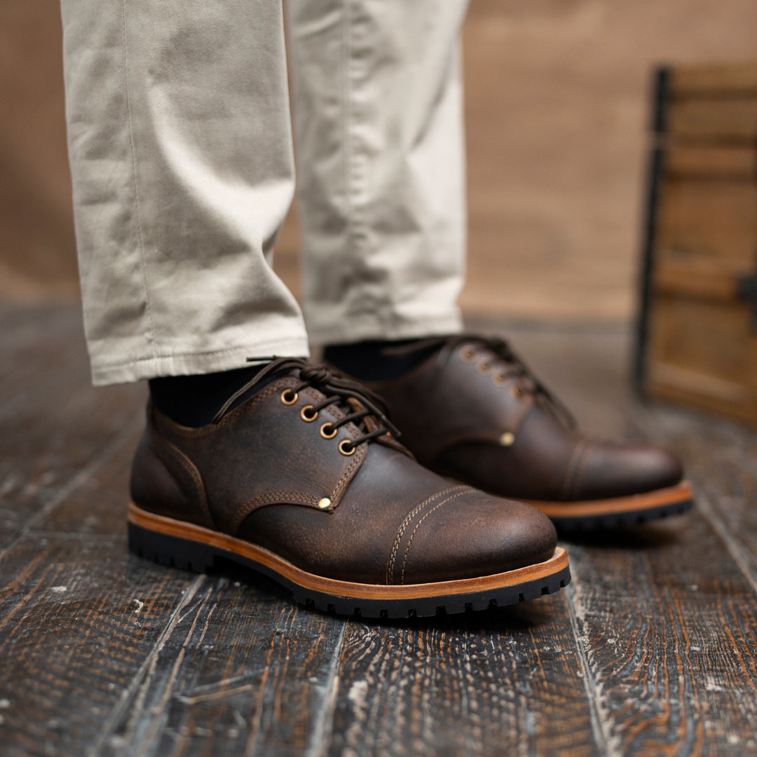 Marshal Shoes (Vintage Brown) Goodyear Welted