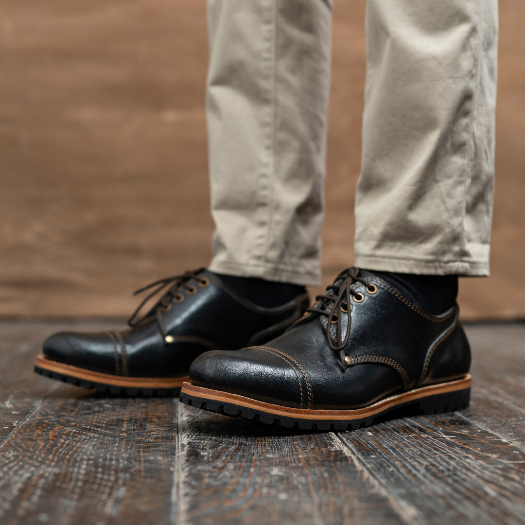 Marshal Shoes (Raven Black) Goodyear Welted