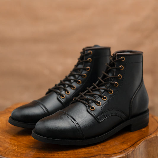 Aspen Boots 6" (Raven Black) Goodyear Welted