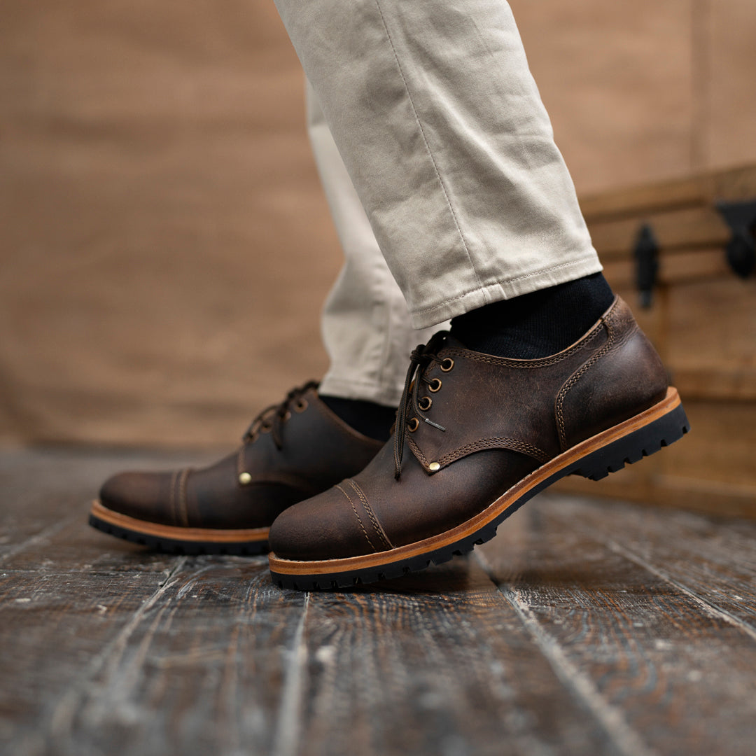 Marshal Shoes (Vintage Brown) Goodyear Welted