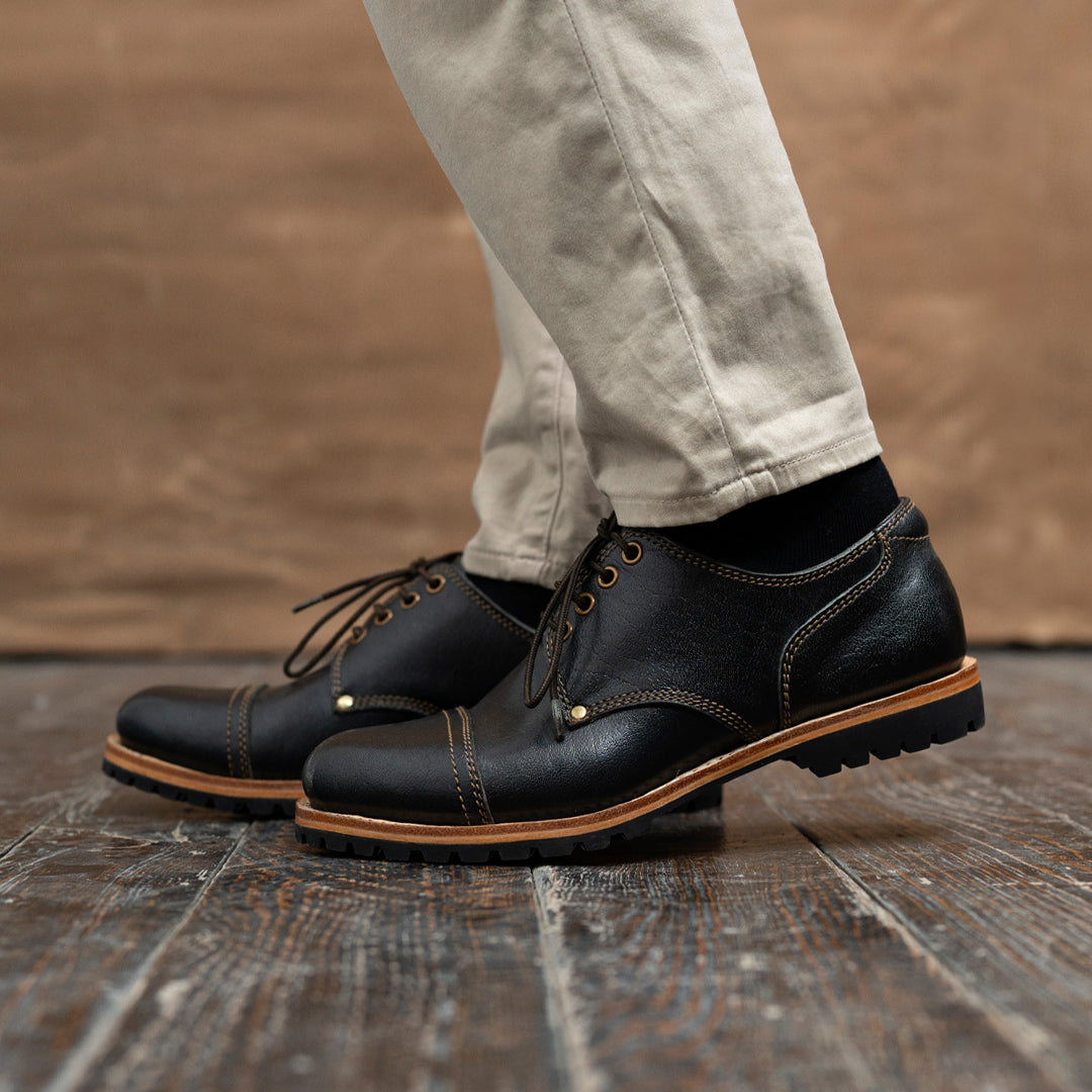Marshal Shoes (Raven Black) Goodyear Welted