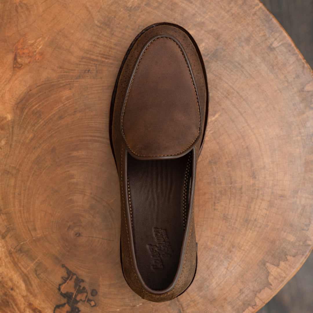 Belgian Loafers (Vintage Brown) Goodyear Welted
