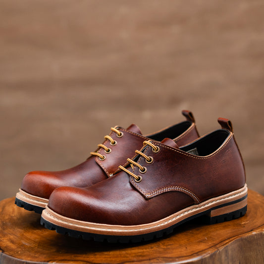 Task Shoes (Saddle Tan) Goodyear Welted