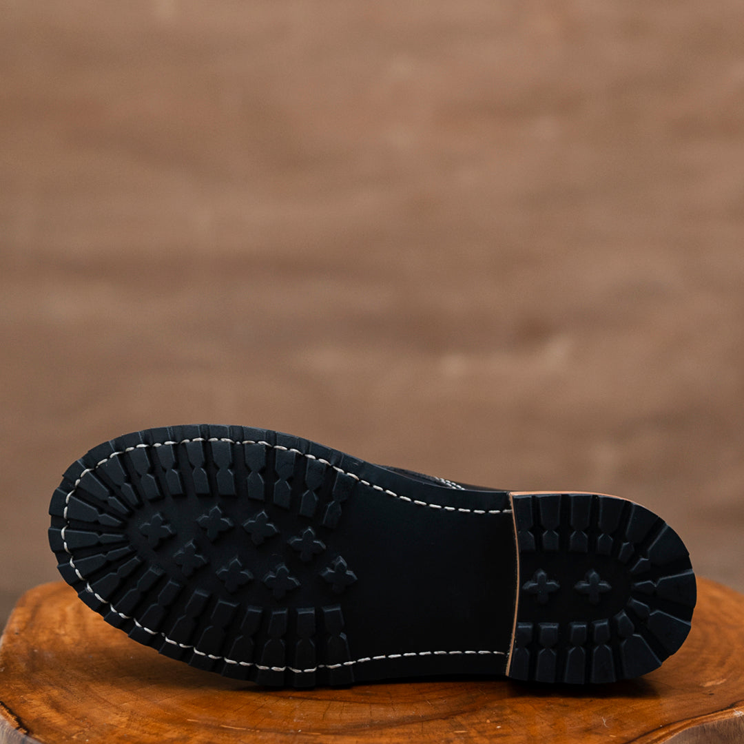 Task Shoes (Raven Black) Goodyear Welted