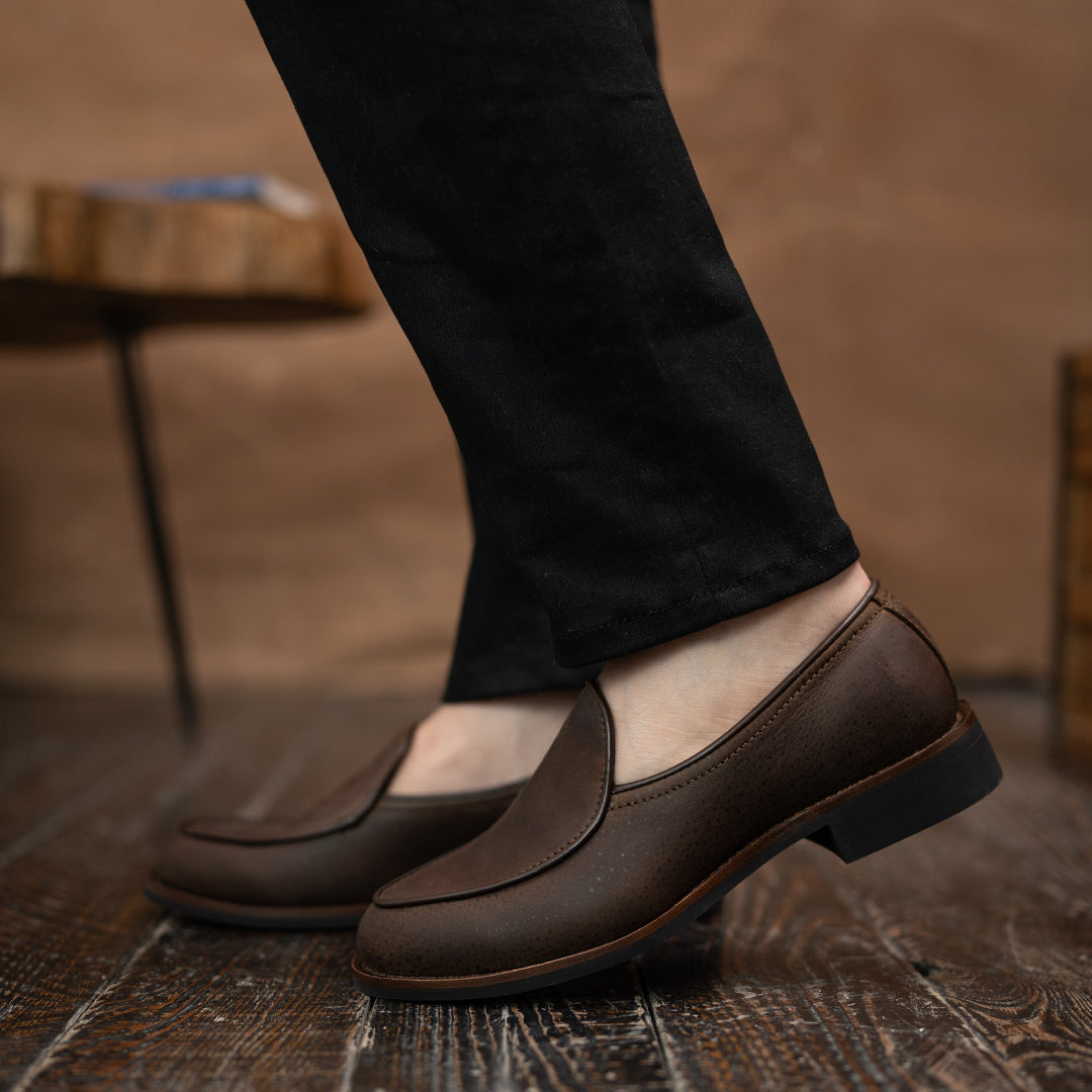 Belgian Loafers (Vintage Brown) Goodyear Welted