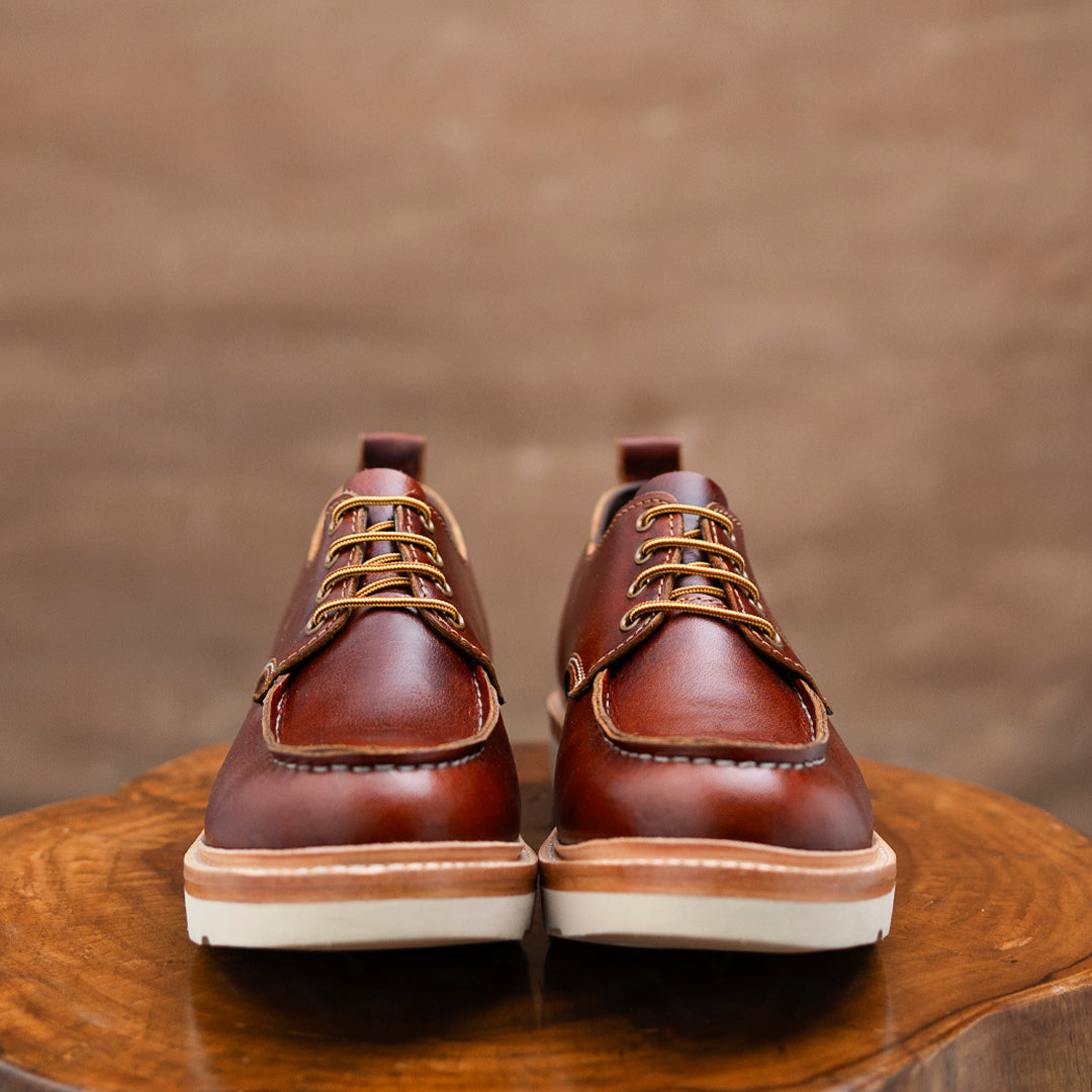 Moc-Toe Shoes (Saddle Tan) Goodyear Welted