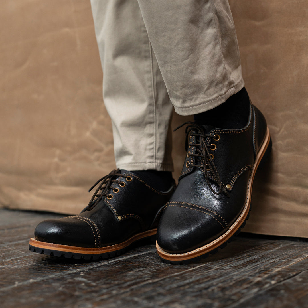 Marshal Shoes (Raven Black) Goodyear Welted
