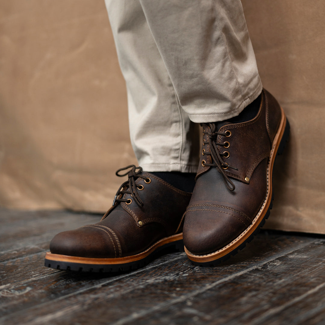 Marshal Shoes (Vintage Brown) Goodyear Welted