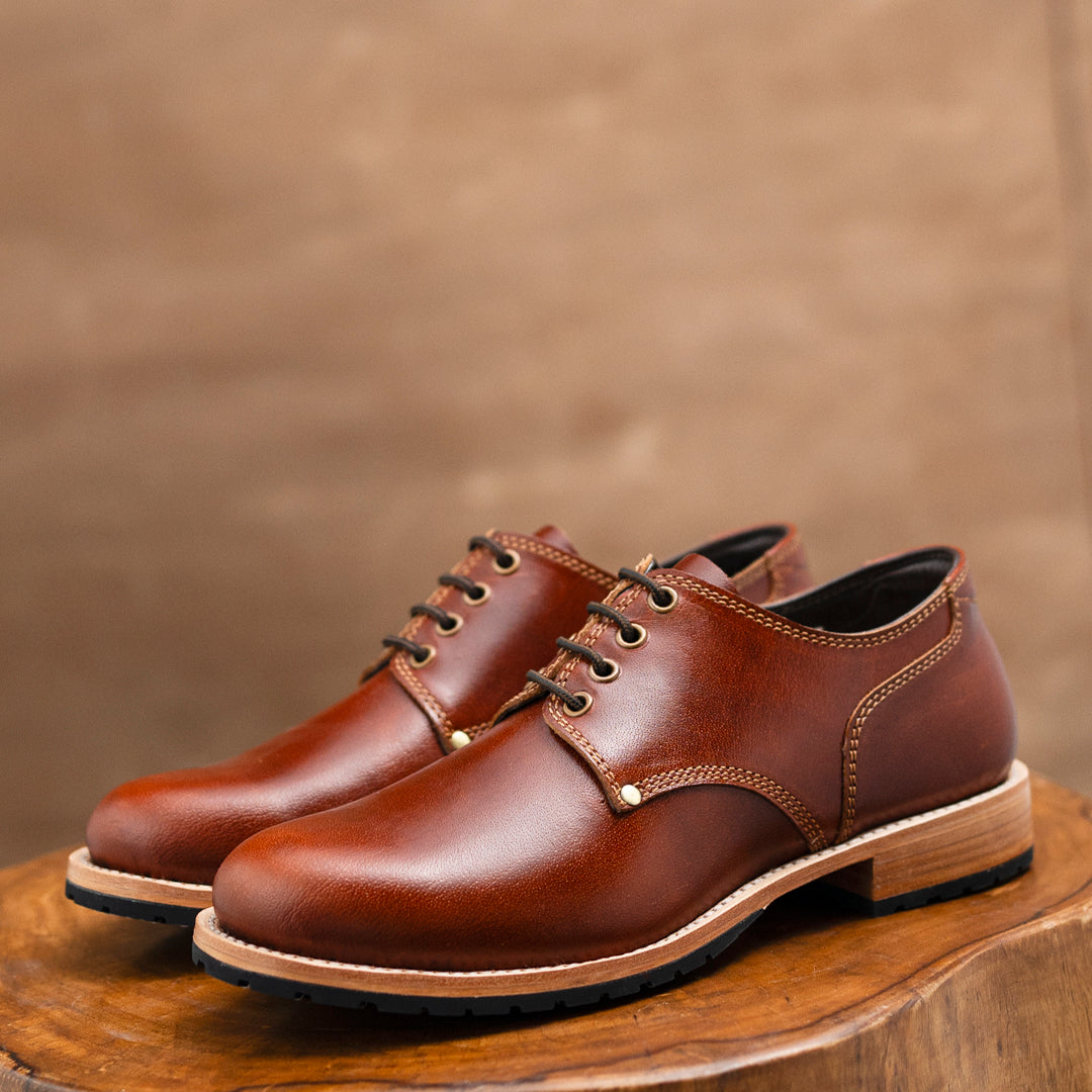 Service Shoe (Saddle Tan) Goodyear Welted