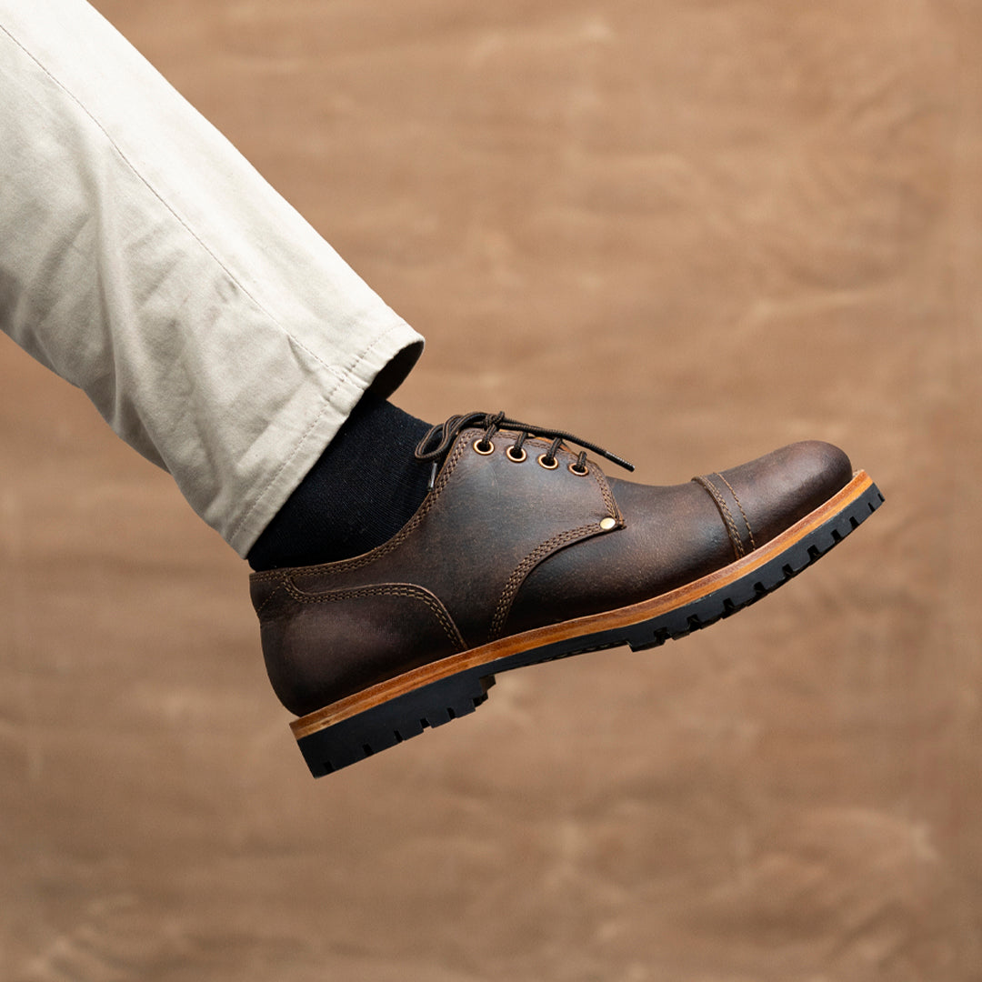 Marshal Shoes (Vintage Brown) Goodyear Welted