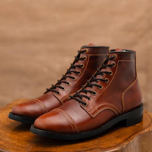 Aspen Boots 6" (Saddle Tan) Goodyear Welted