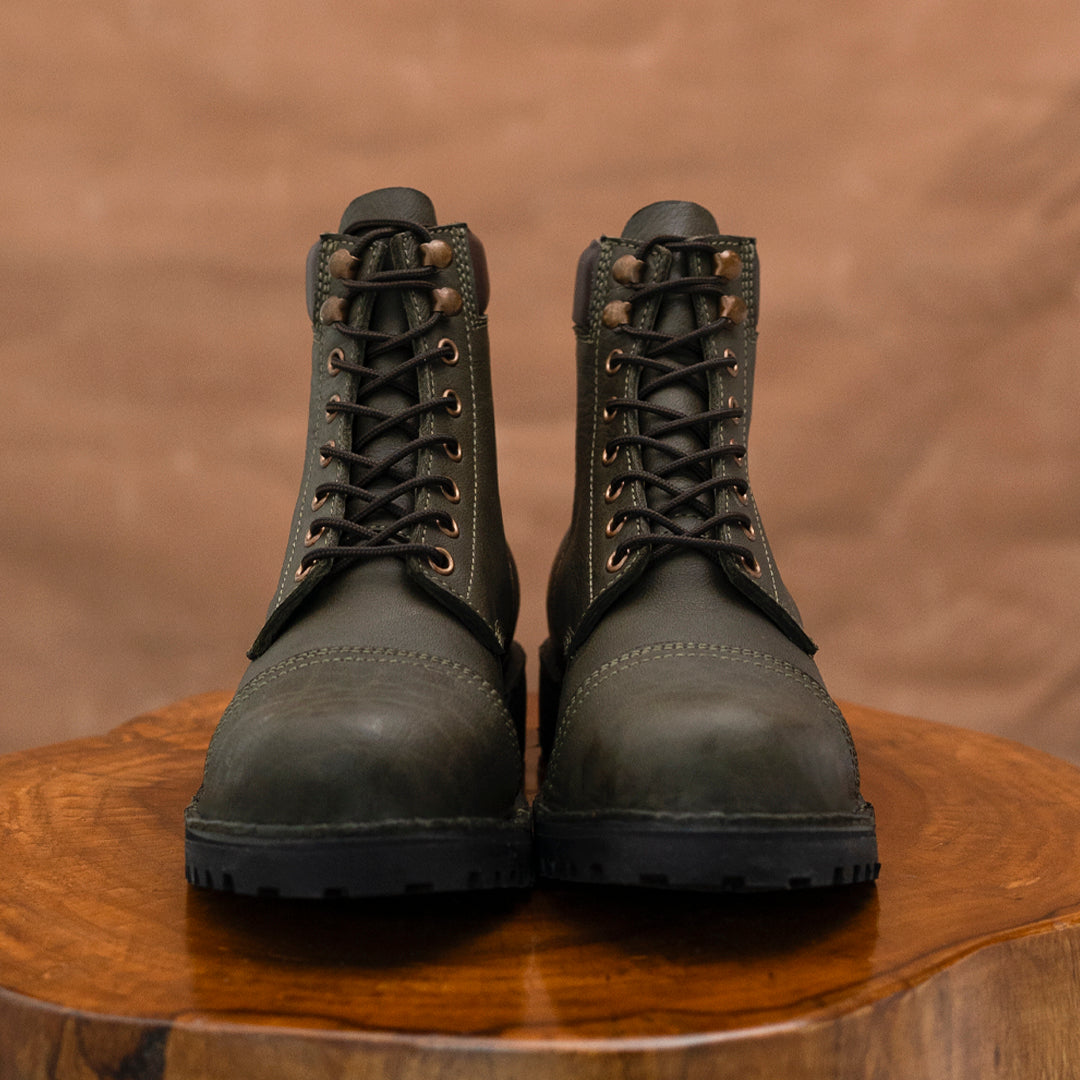 Himalayan Trailmaster Boots 6" (Moss Green) Water Repellent