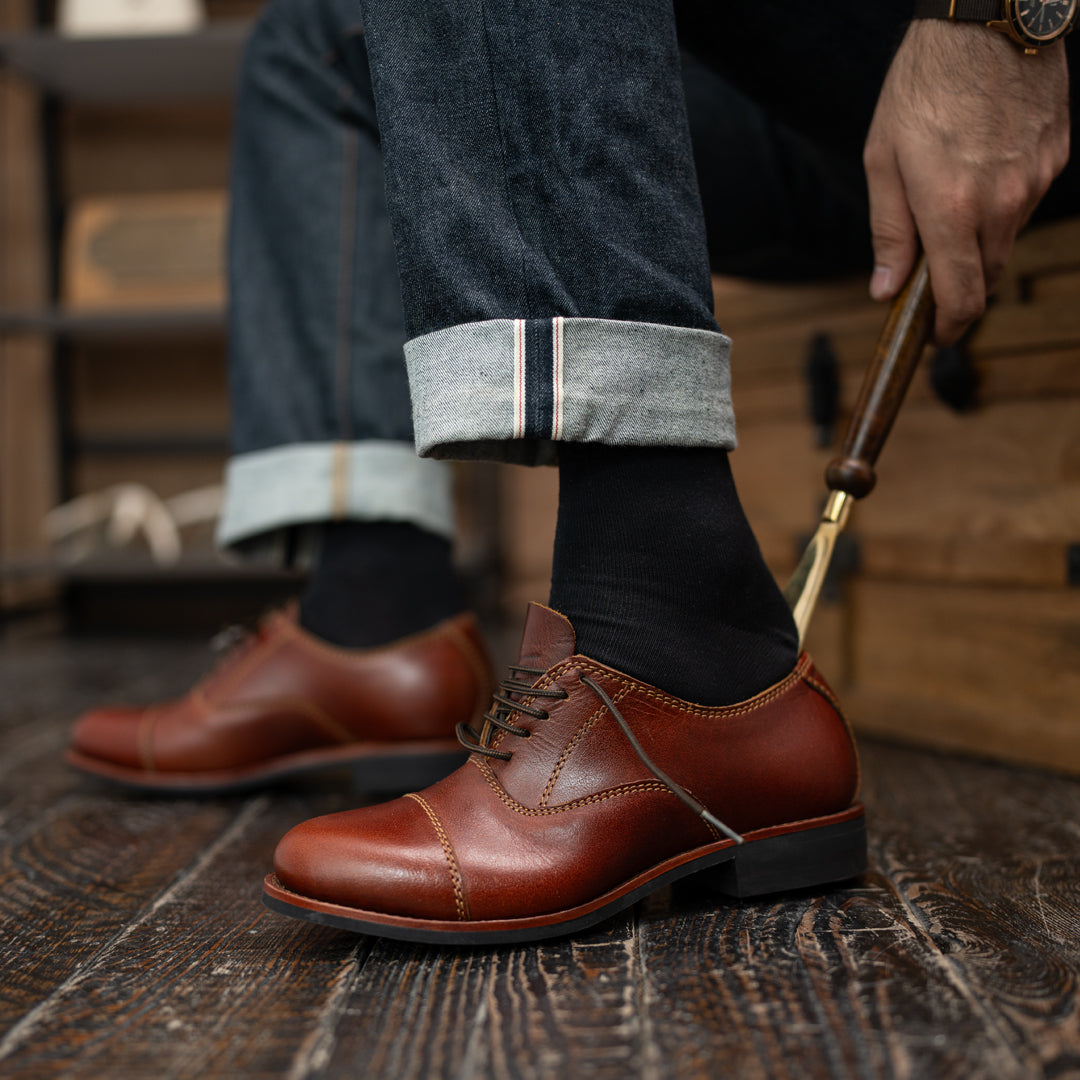 Duty Shoe (Saddle Tan) Goodyear Welted