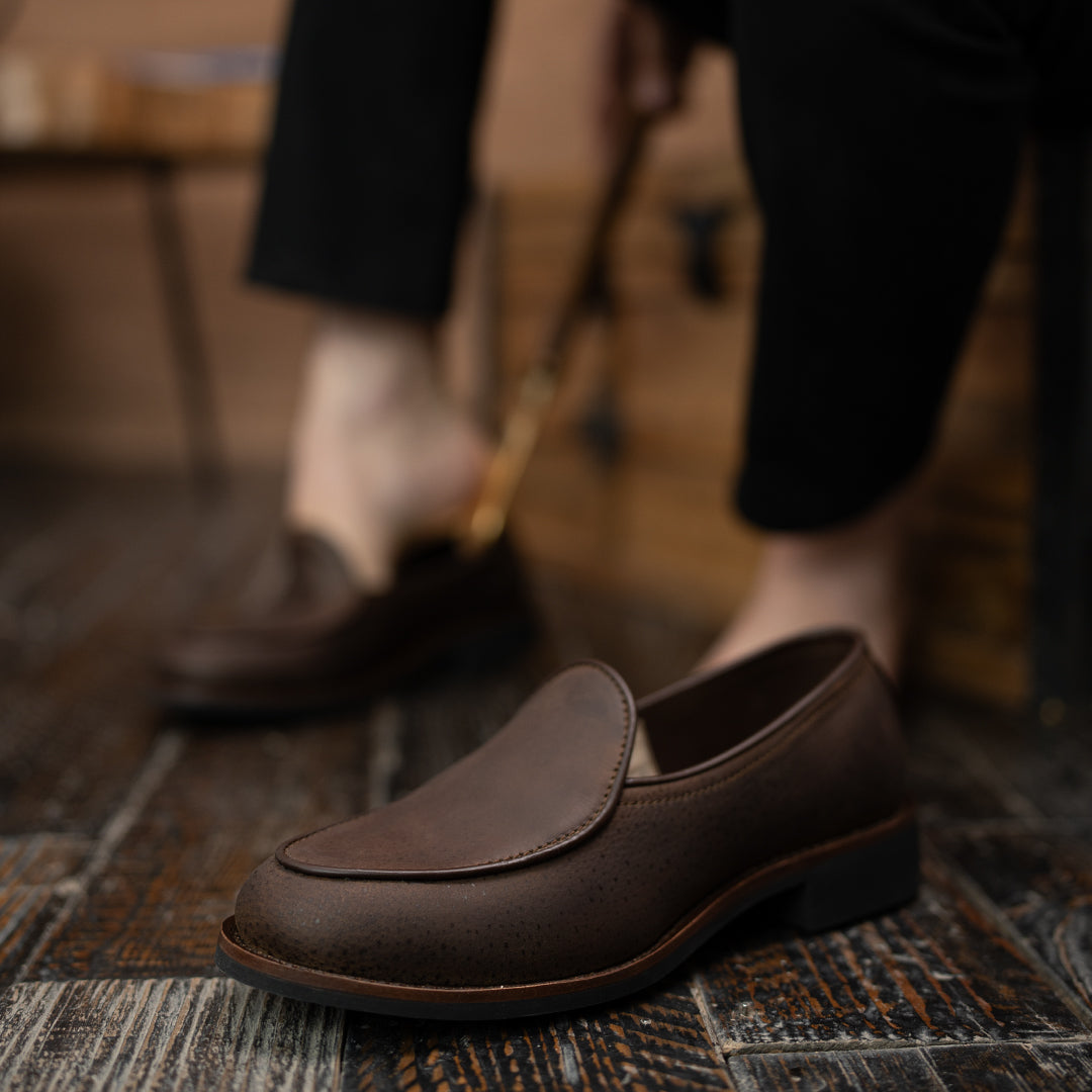 Belgian Loafers (Vintage Brown) Goodyear Welted