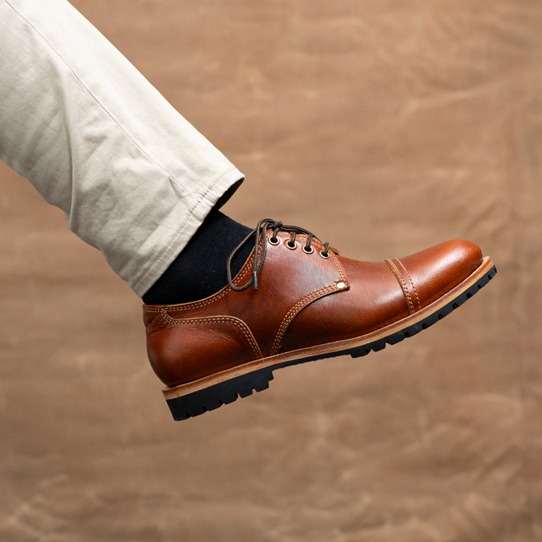 Marshal Shoes (Saddle Tan) Goodyear Welted