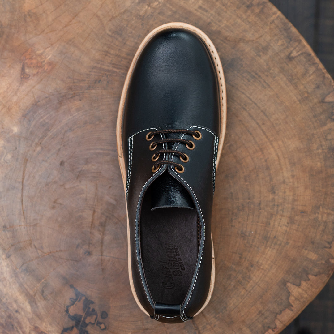 Task Shoes (Raven Black) Goodyear Welted