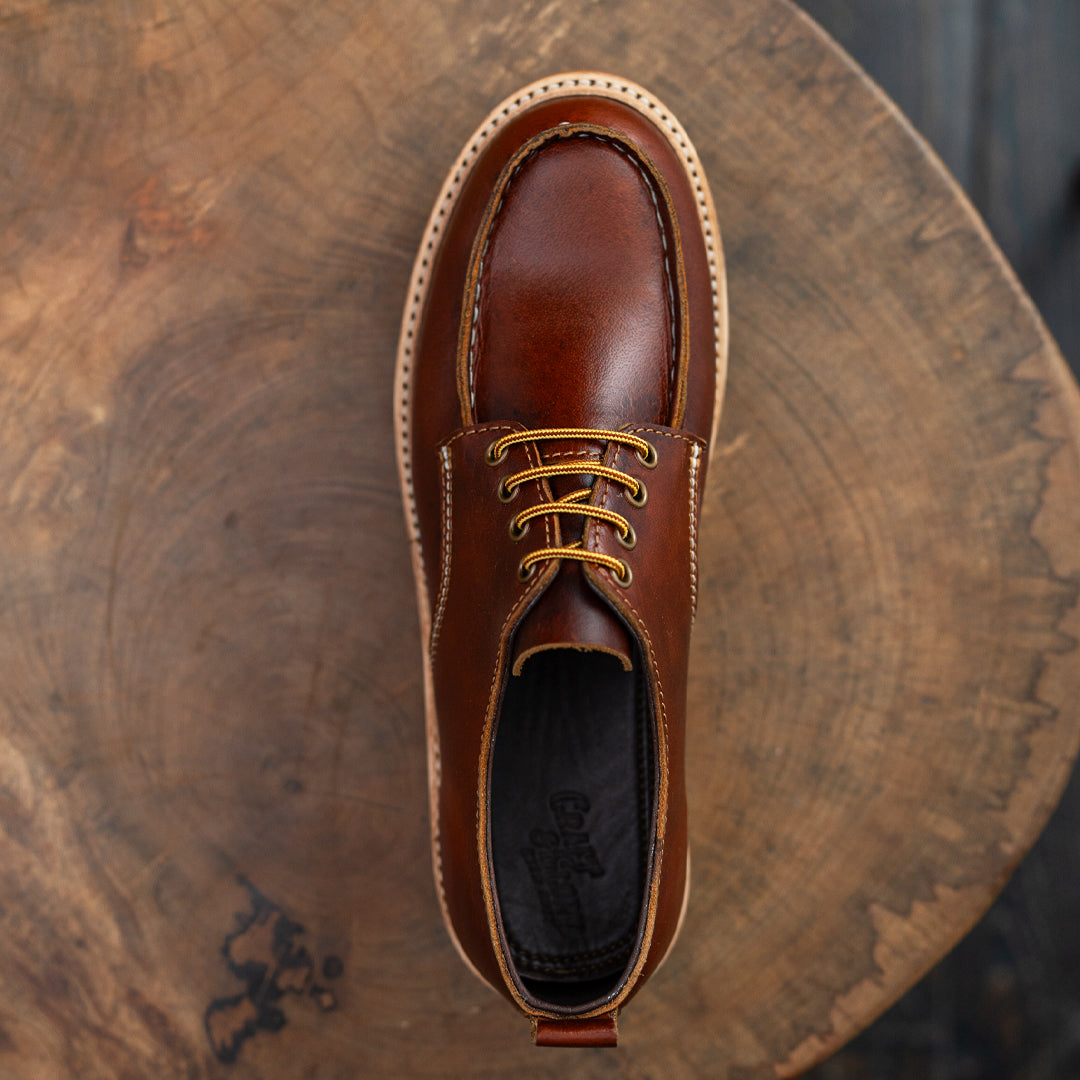 Moc-Toe Shoes (Saddle Tan) Goodyear Welted