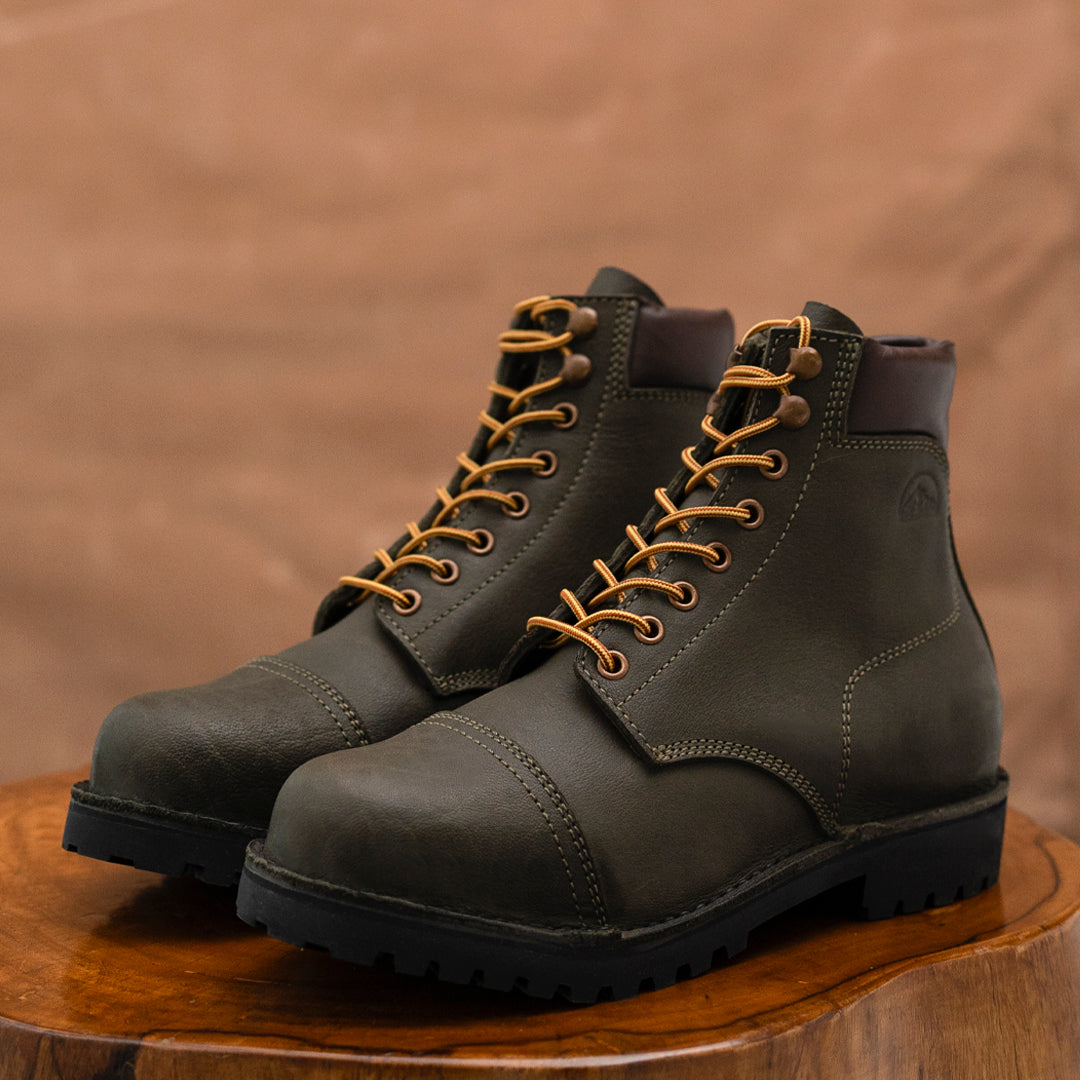 Himalayan Trailmaster Boots 6" (Moss Green) Water Repellent