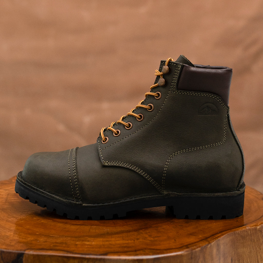 Himalayan Trailmaster Boots 6" (Moss Green) Water Repellent