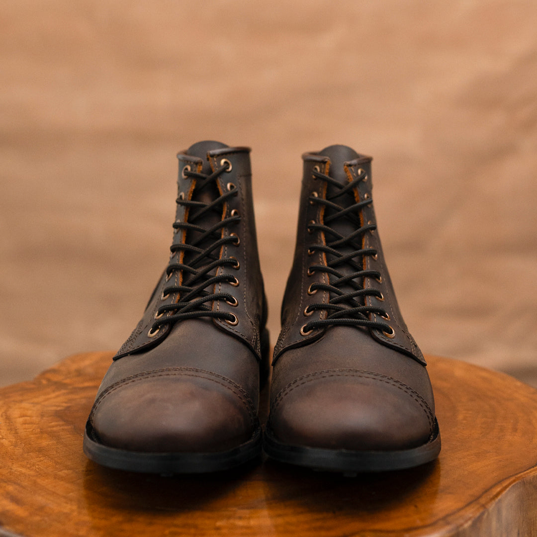 Aspen Boots 6" (Vintage Brown) Goodyear Welted