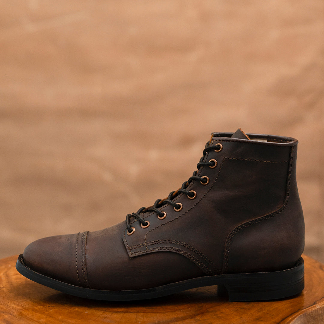 Aspen Boots 6" (Vintage Brown) Goodyear Welted