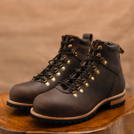 Hike Boots 6" (Vintage Brown) Goodyear Welted