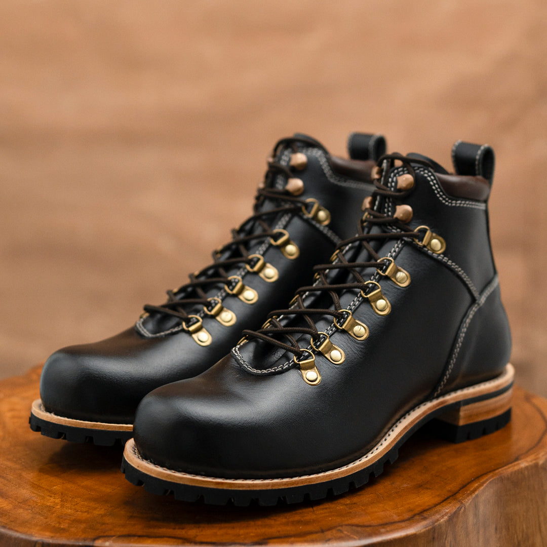 Hike Boots 6" (Raven Black) Goodyear Welted