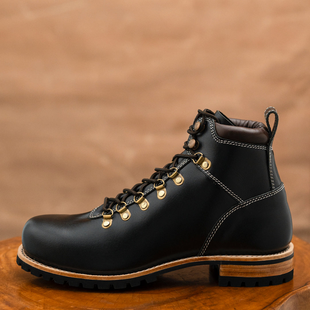 Hike Boots 6" (Raven Black) Goodyear Welted