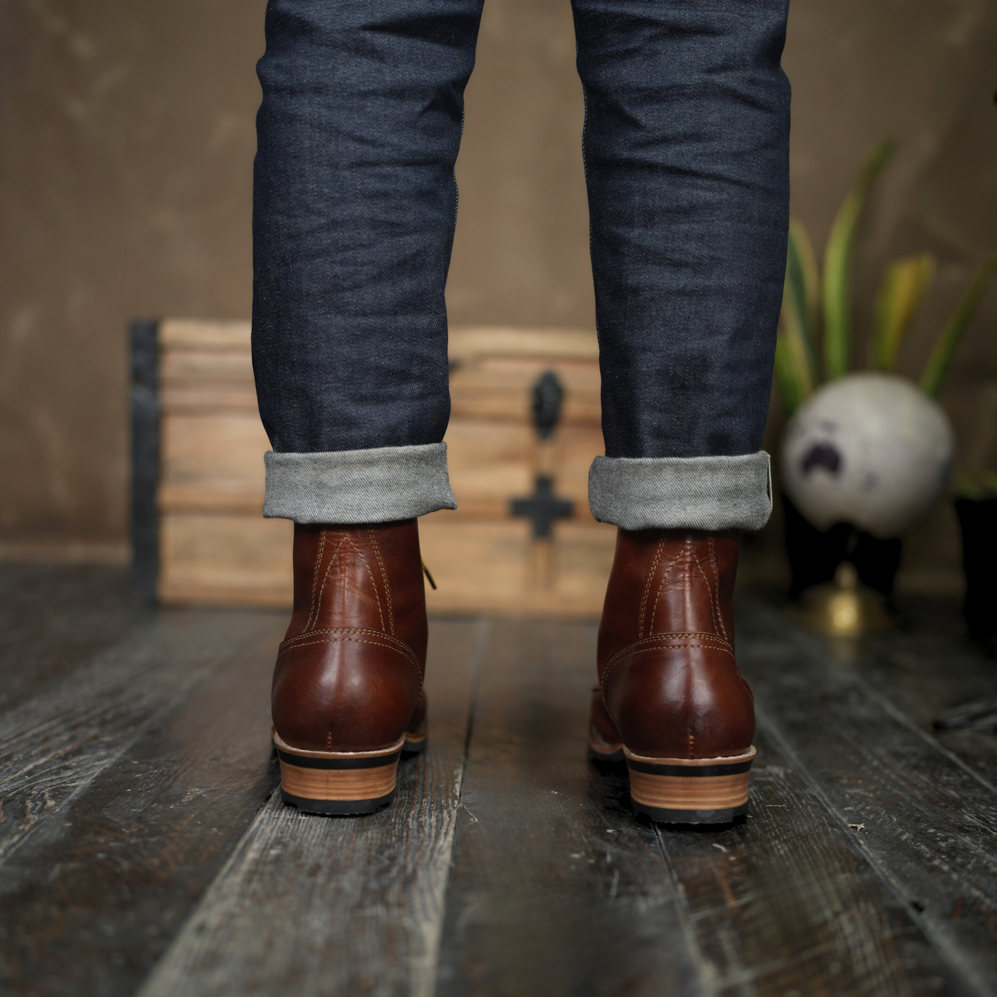 Trooper Boots 8" (Saddle Tan)