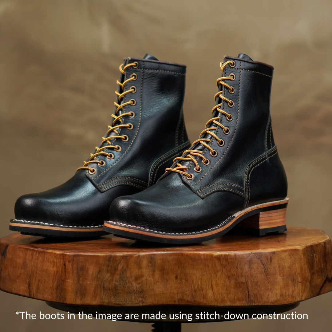 Trooper Boots 8" (Raven Black)