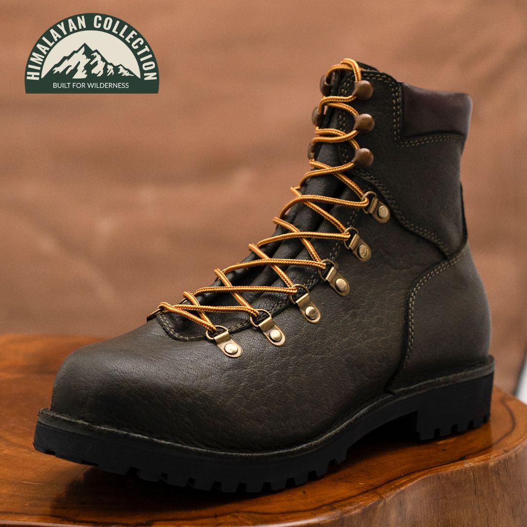 Himalayan Hiker Boots 6" (Moss Green) Water Repellent