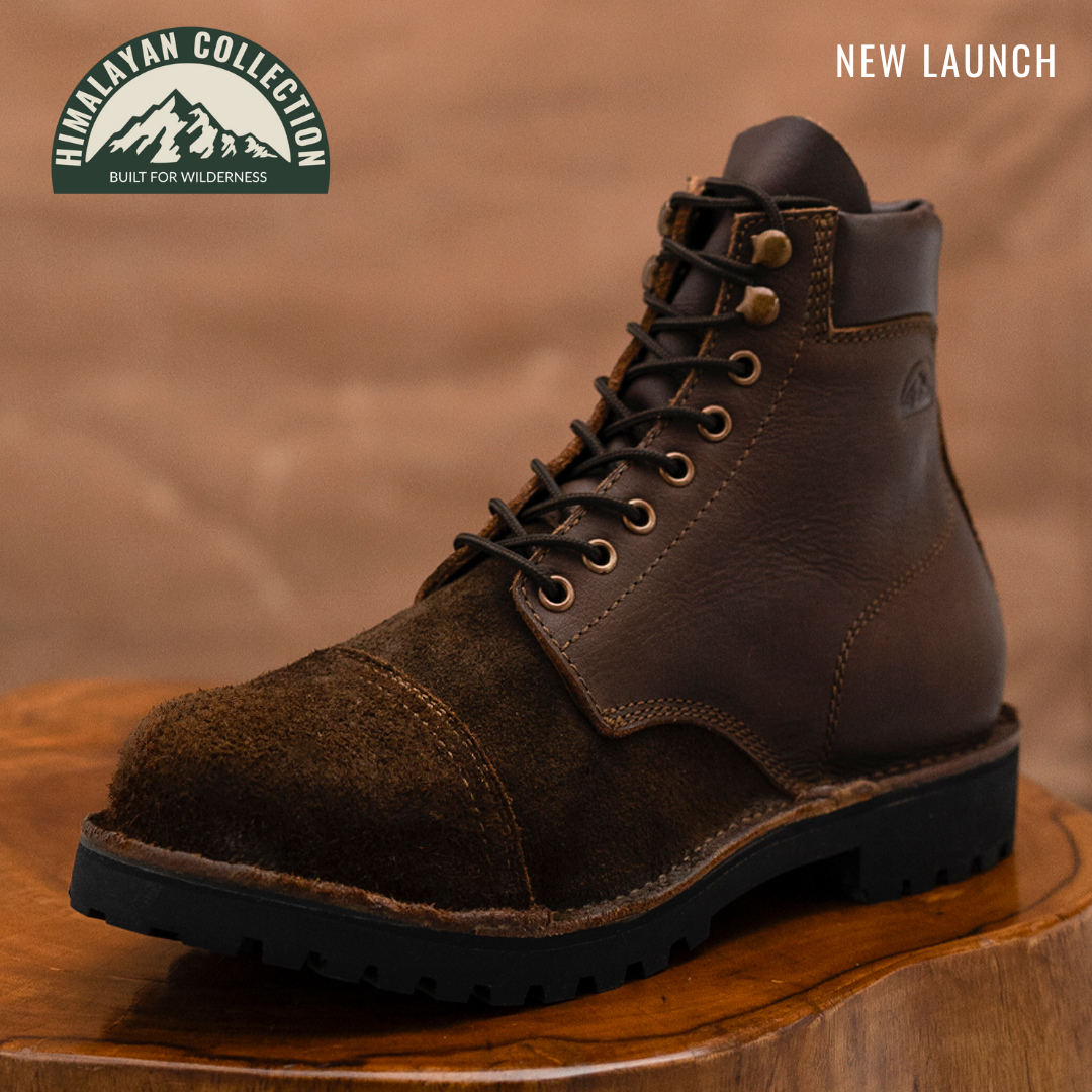 Himalayan Trailmaster Boots 6" (Grizzly Brown) Water Repellent