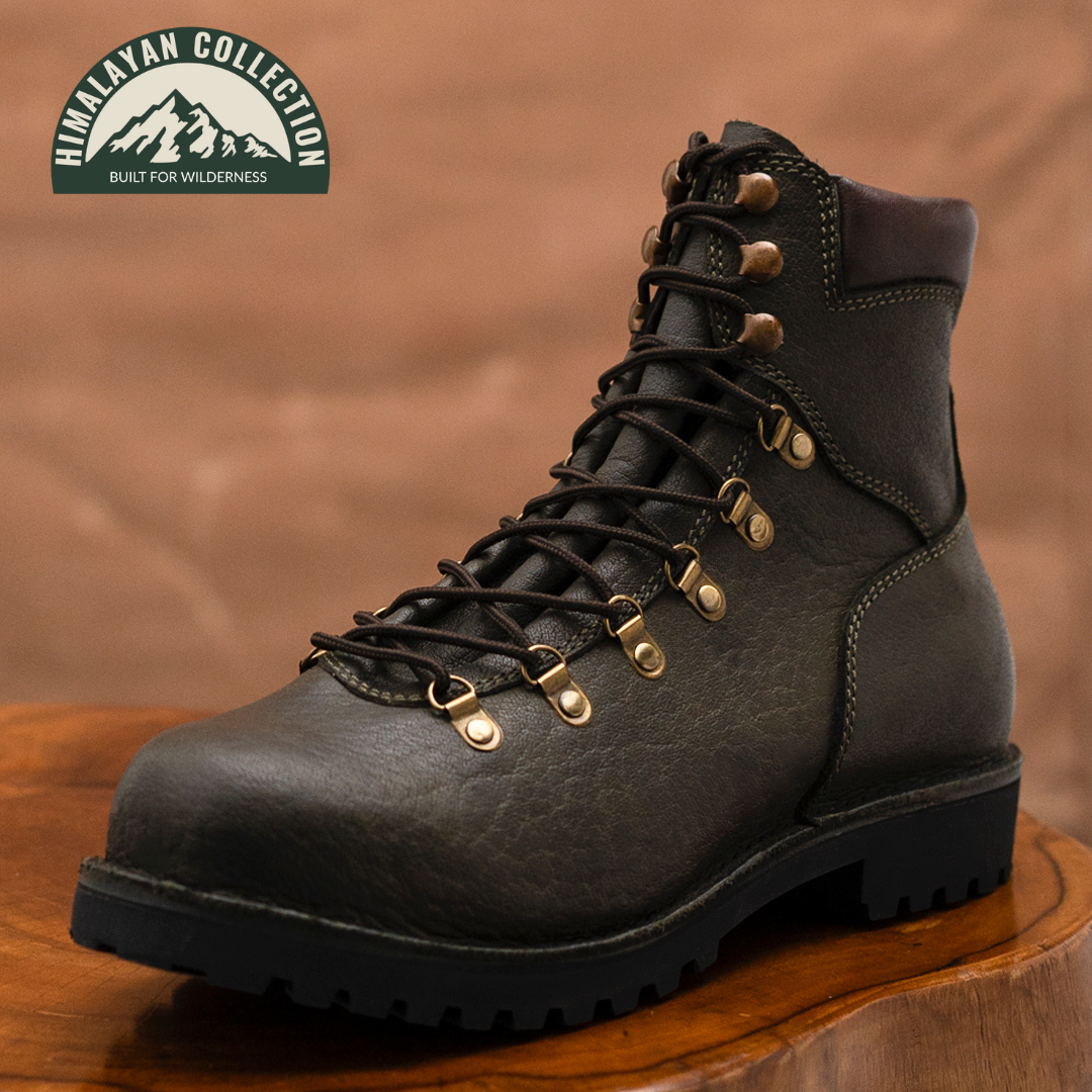 Women Himalayan Hiker Boots 6" (Moss Green) Water Repellent (45 Days Pre-Order)