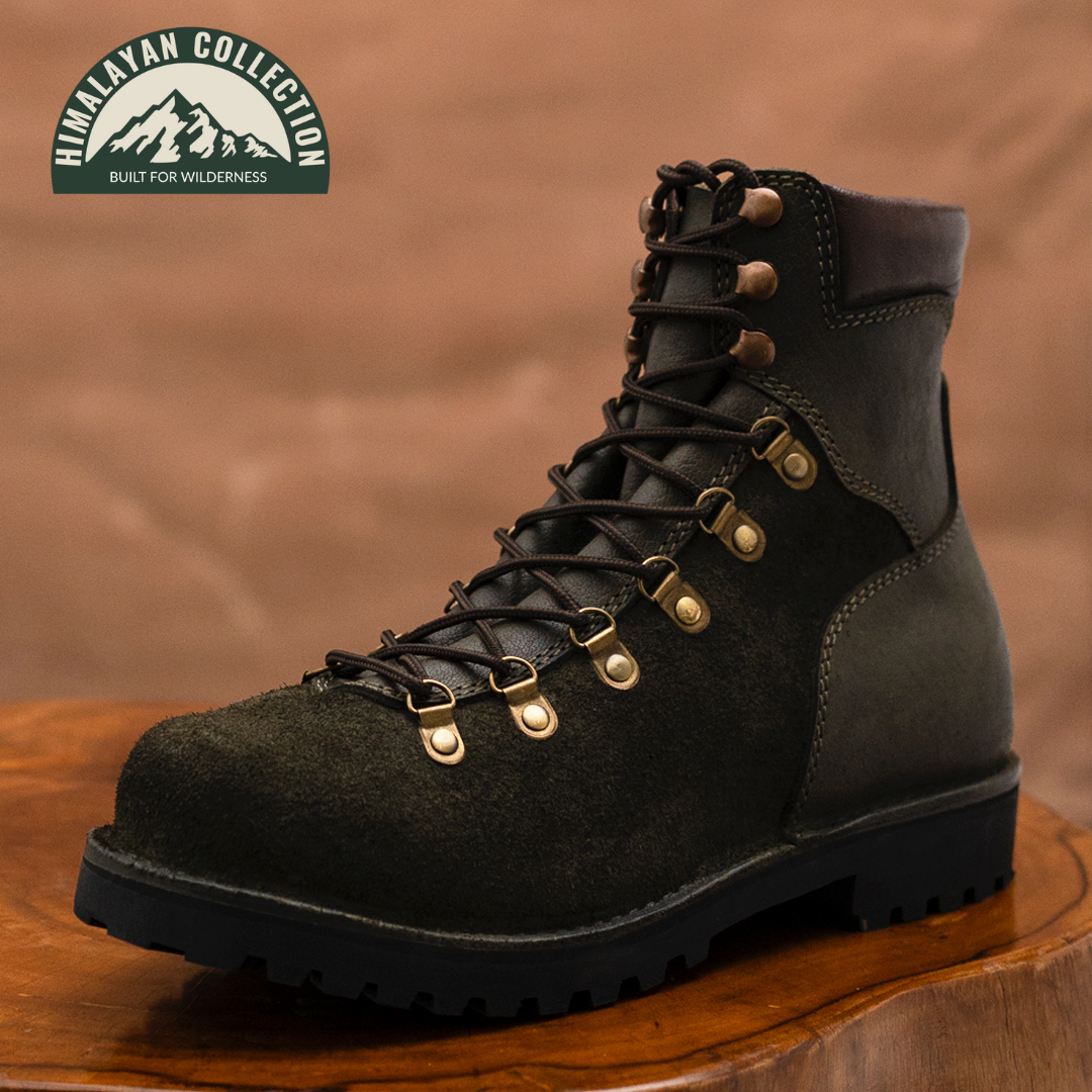 Women Himalayan Hiker Boots 6" (Grizzly Green) Water Repellent (45 Days Pre-Order)