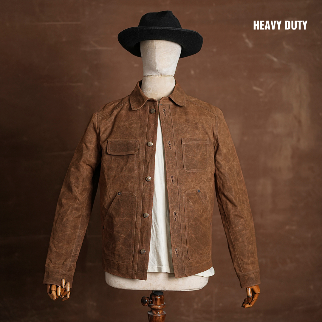Brown Canvas Chore Coat