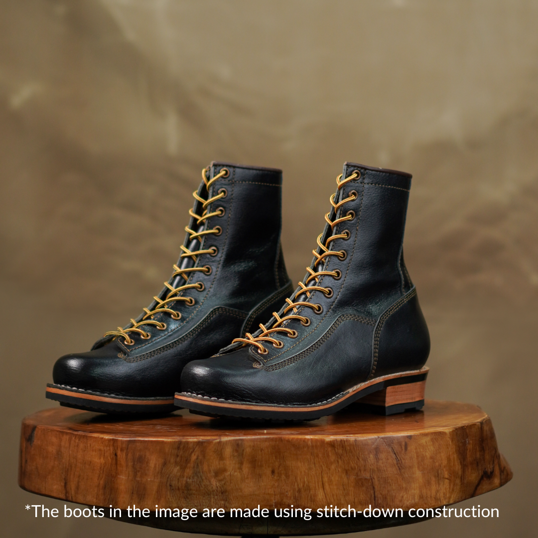 Outlander Boots 8" (Raven Black)