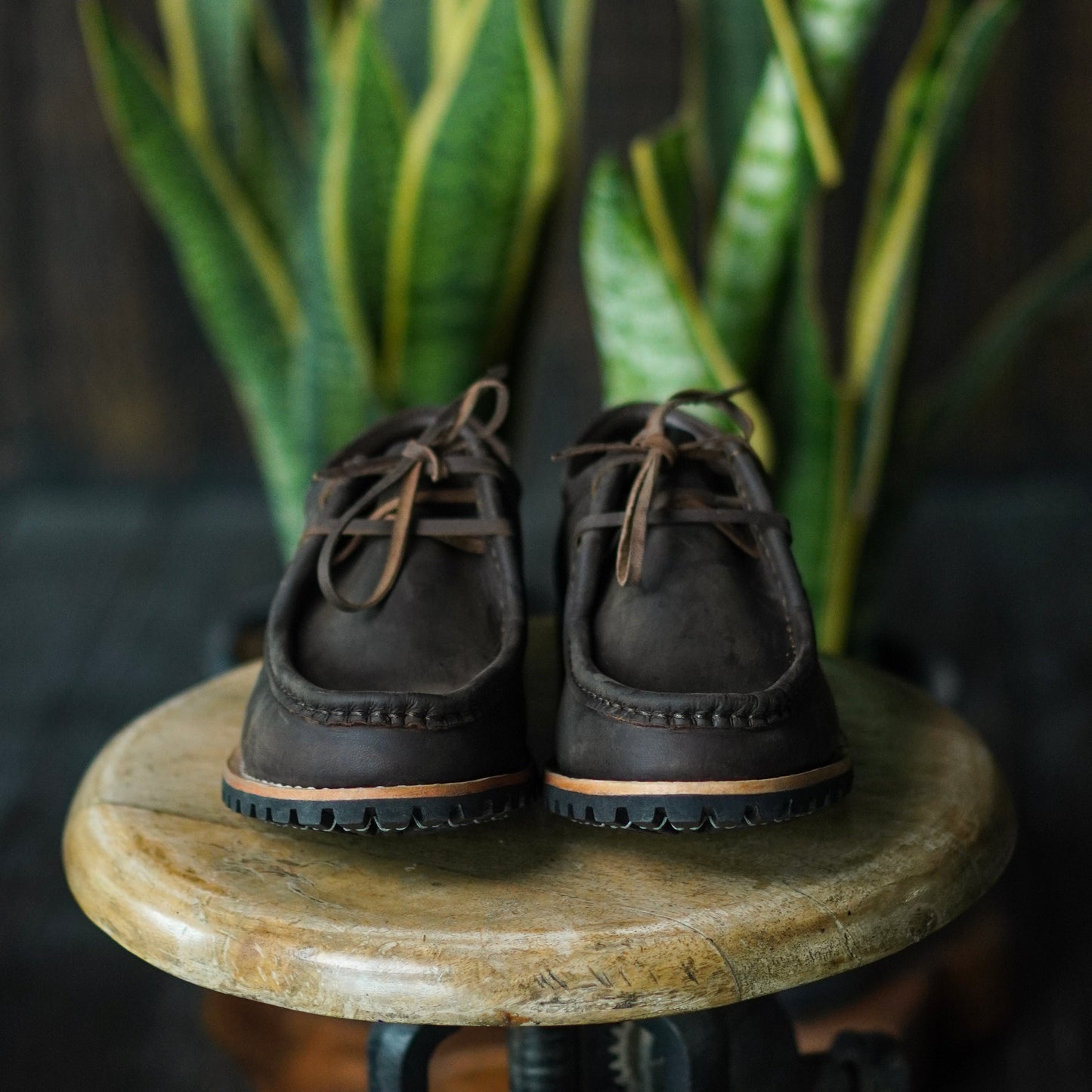 Strider Moc Shoe (Vintage Brown) Goodyear Welted